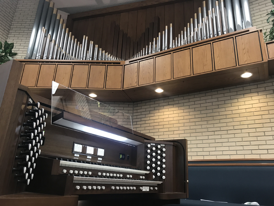 Allen Two-Manual Custom Digital & Pipe Combination Organ Rexburg, Idaho