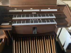 Allen 282, 2 manual, $2,400.